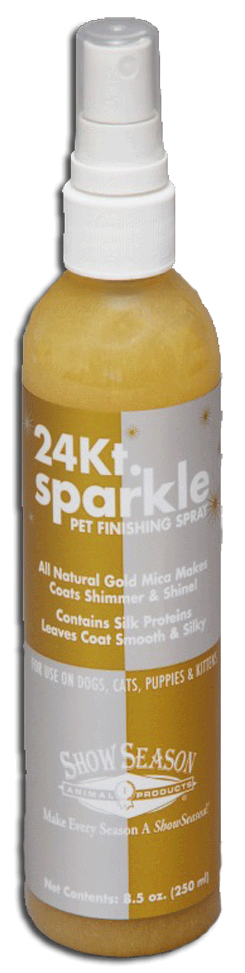 Show Season Sparkle Spray Gold