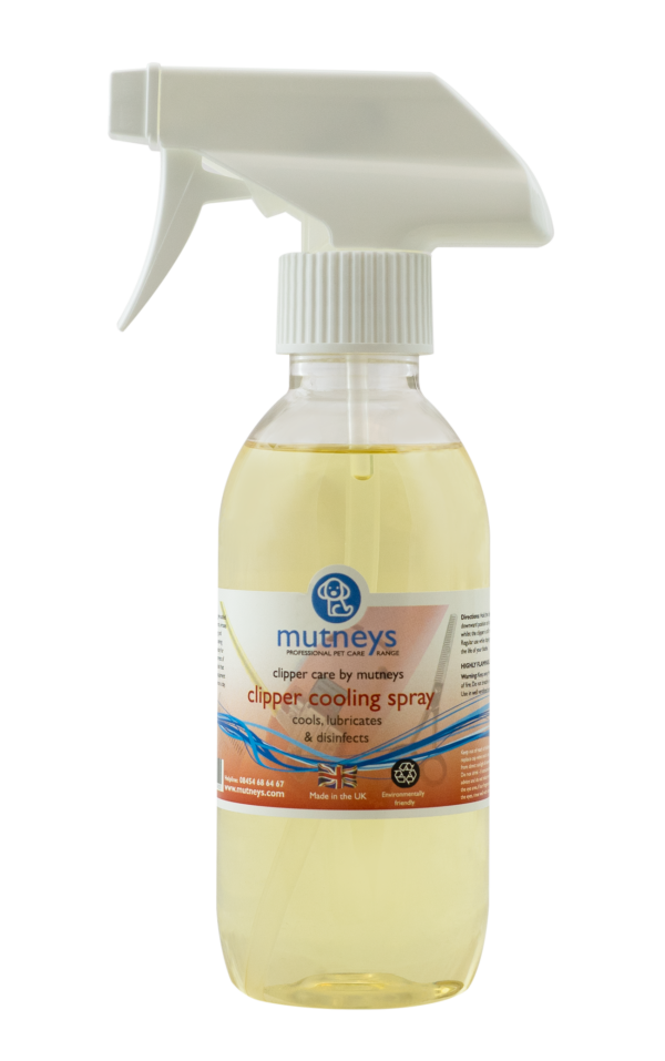 Clipper cooling spray