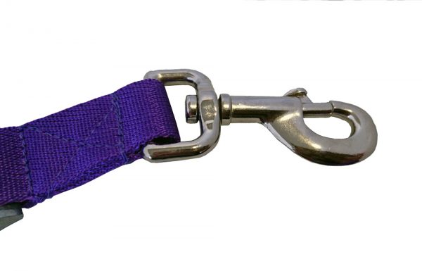 Purple Deluxe Control Strap - Closeup of hook