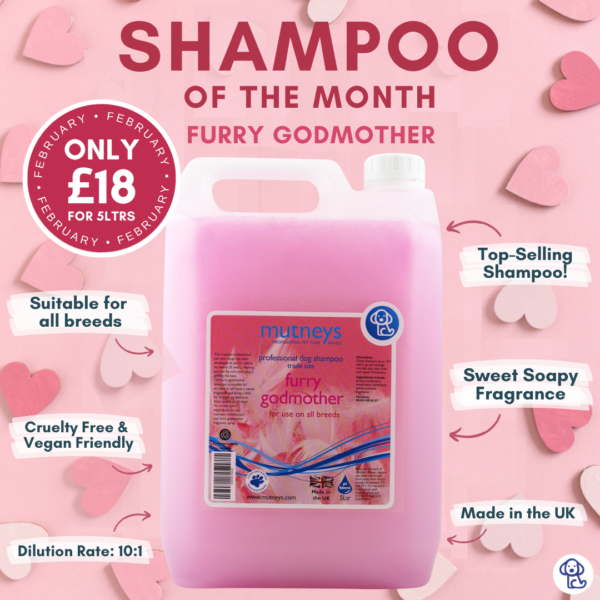 Furry Godmother Mutneys Shampoo of the Month February