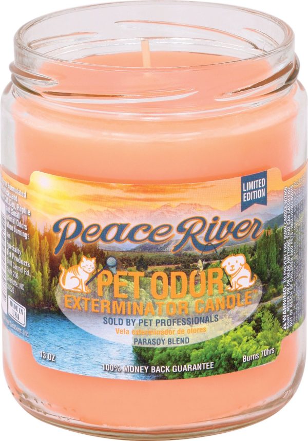 Peace River Candle Lid Off