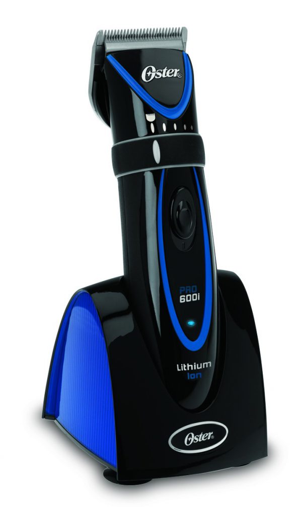 Oster Pro600i Cordless Trimmer in charging base