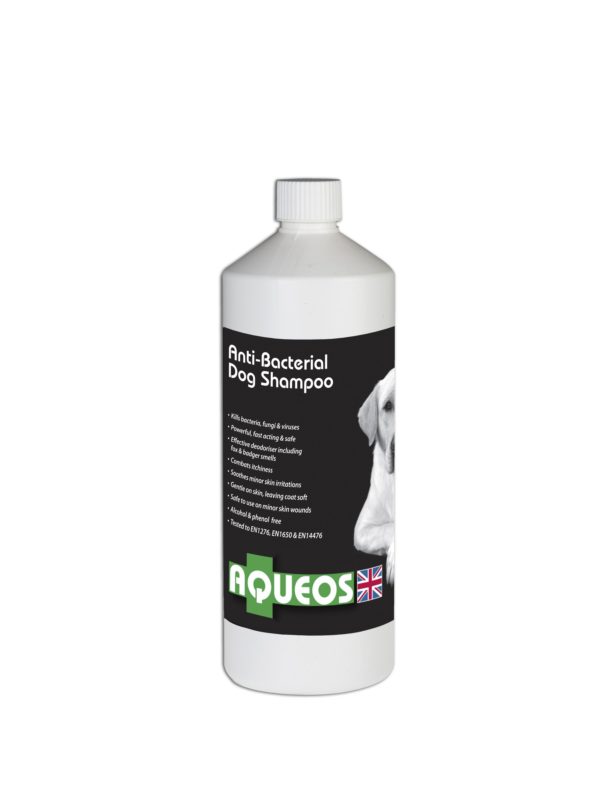Aqueos Anti Bacterial Dog Shampoo - 1ltr