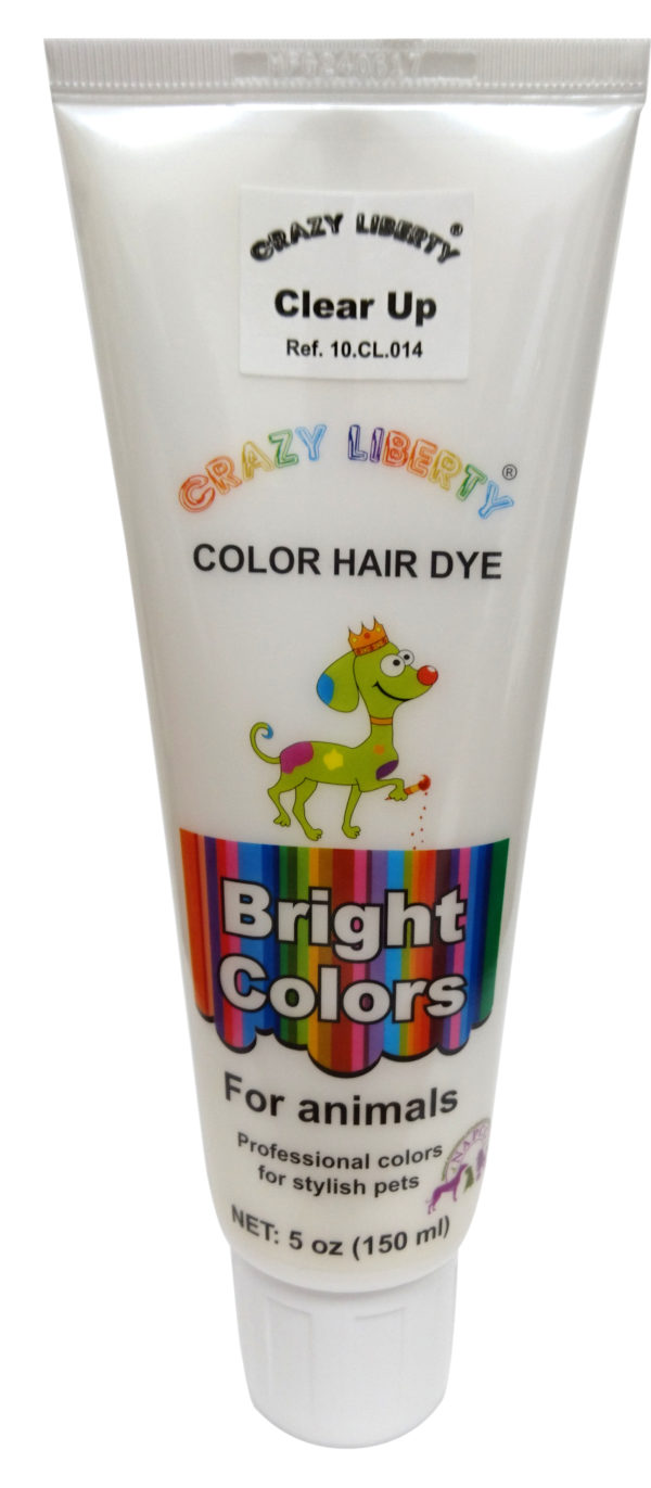 Crazy Liberty Pet Hair Dye Clear Up