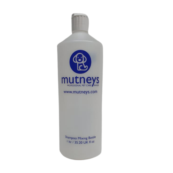 Mutney's 1ltr Mixing Bottles with Flip Spout Lid
